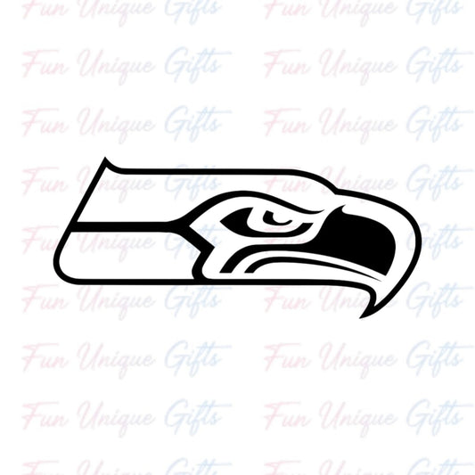 Seattle Seahawks Vinyl Decal Sticker -Multiple Colors & Sizes-