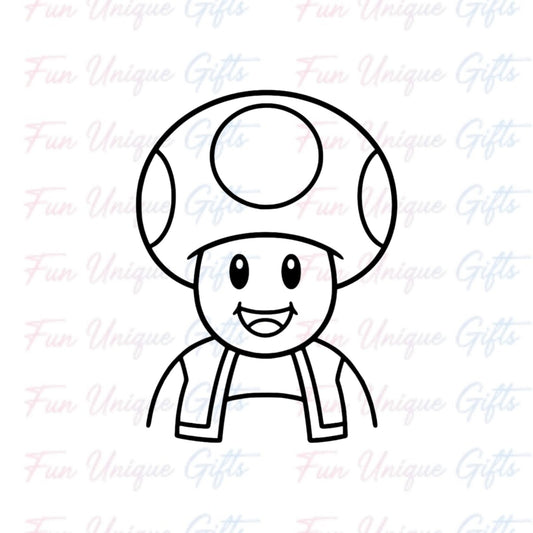 Toad Vinyl Decal Sticker -Multiple Colors & Sizes-