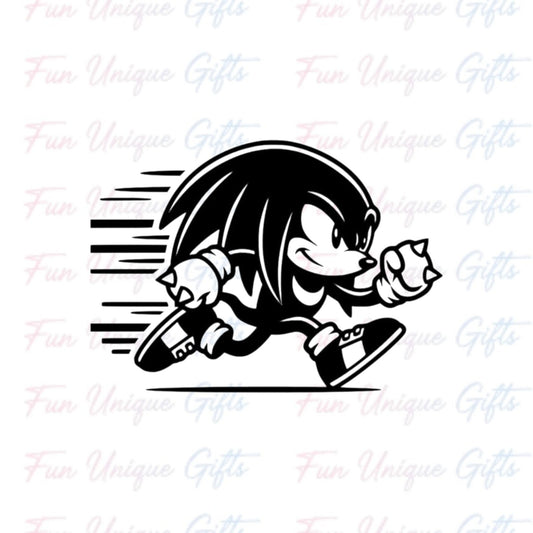 Knuckles Sonic Vinyl Decal Sticker -Multiple Colors & Sizes-